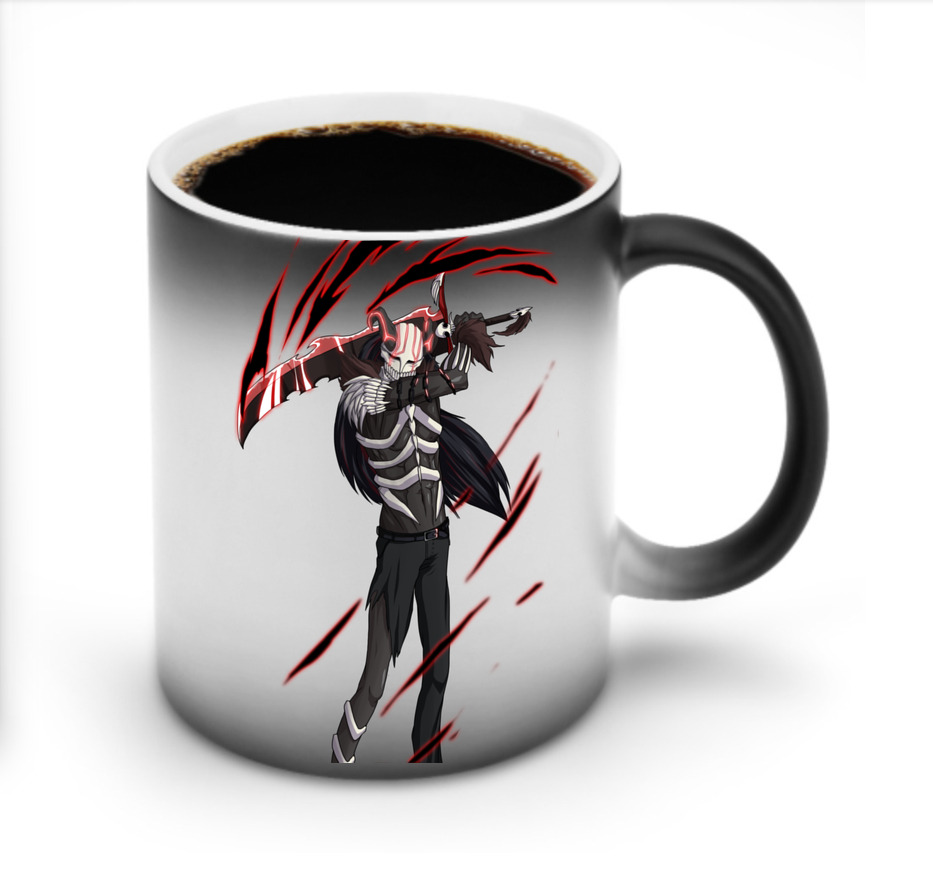 （画像用） ブリーチ 黒崎一護（くろさき いちご）BLEACH Kurosaki Ichigo 温度変色マグカップ