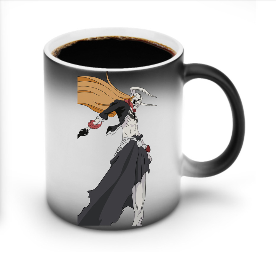 （画像用） ブリーチ 黒崎一護（くろさき いちご）BLEACH Kurosaki Ichigo 温度変色マグカップ