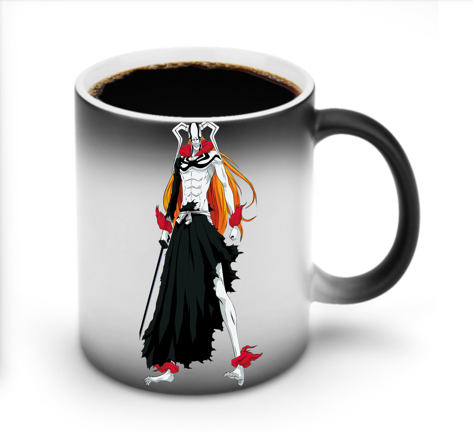 （画像用） ブリーチ 黒崎一護（くろさき いちご）BLEACH Kurosaki Ichigo 温度変色マグカップ