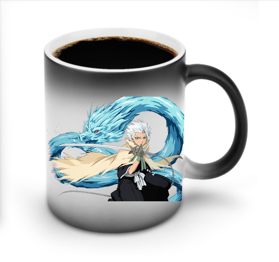 （画像用） ブリーチ 日番谷冬獅郎（ひつがや とうしろう） BLEACH Hitsugaya Toushirou 温度変色マグカップ