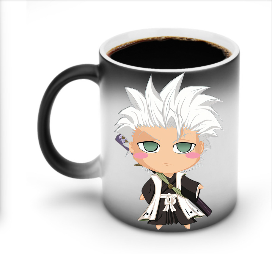 （画像用） ブリーチ 日番谷冬獅郎（ひつがや とうしろう） BLEACH Hitsugaya Toushirou 温度変色マグカップ