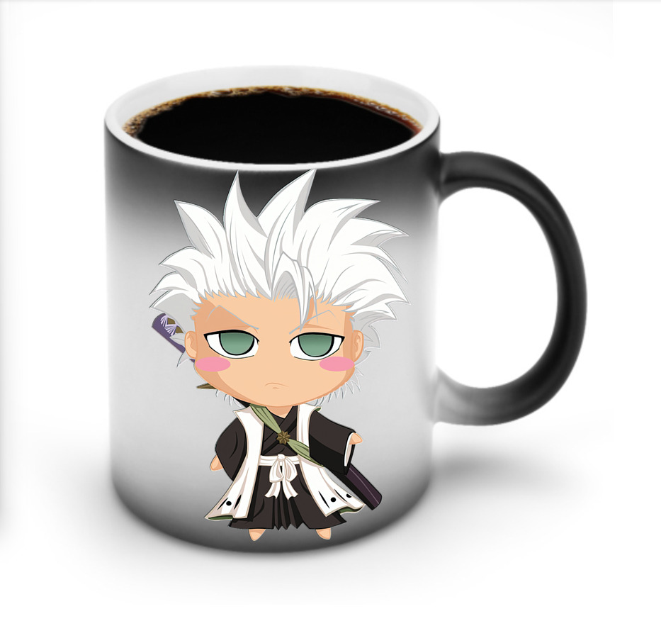 （画像用） ブリーチ 日番谷冬獅郎（ひつがや とうしろう） BLEACH Hitsugaya Toushirou 温度変色マグカップ