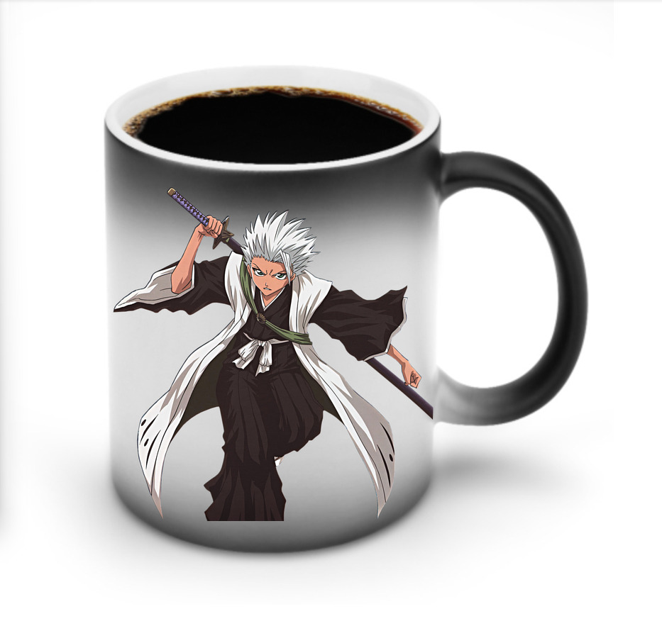 （画像用） ブリーチ 日番谷冬獅郎（ひつがや とうしろう） BLEACH Hitsugaya Toushirou 温度変色マグカップ