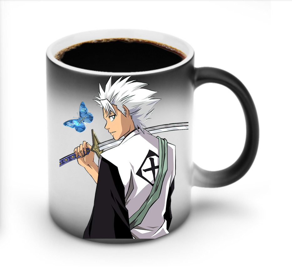 （画像用） ブリーチ 日番谷冬獅郎（ひつがや とうしろう） BLEACH Hitsugaya Toushirou 温度変色マグカップ