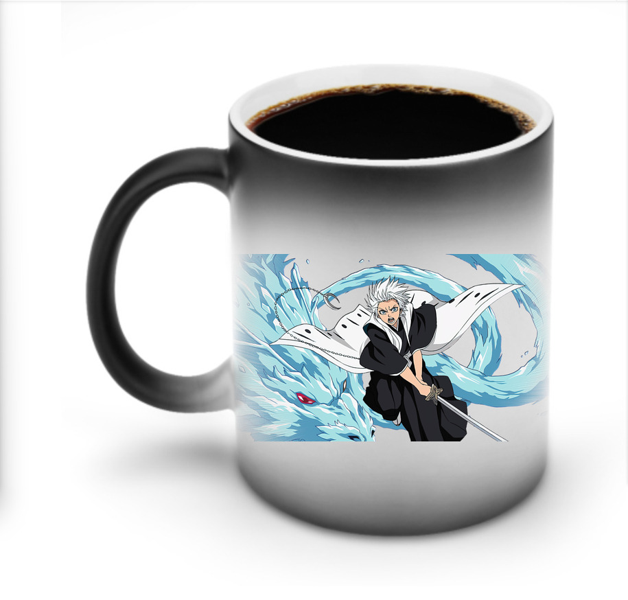 （画像用） ブリーチ 日番谷冬獅郎（ひつがや とうしろう） BLEACH Hitsugaya Toushirou 温度変色マグカップ