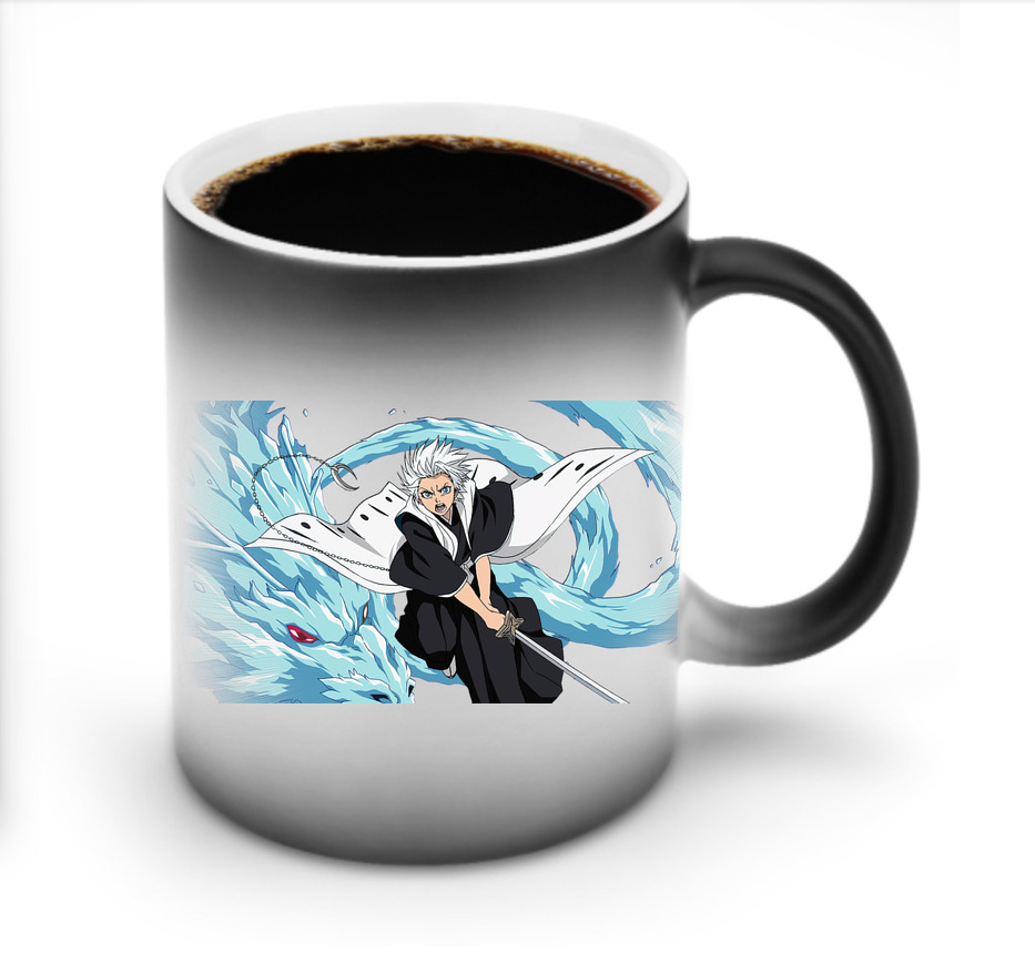 （画像用） ブリーチ 日番谷冬獅郎（ひつがや とうしろう） BLEACH Hitsugaya Toushirou 温度変色マグカップ