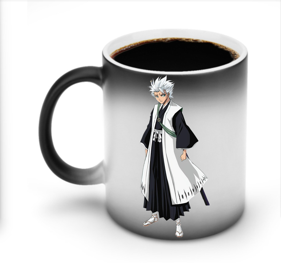 （画像用） ブリーチ 日番谷冬獅郎（ひつがや とうしろう） BLEACH Hitsugaya Toushirou 温度変色マグカップ