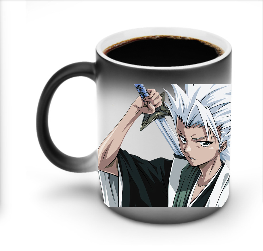 （画像用） ブリーチ 日番谷冬獅郎（ひつがや とうしろう） BLEACH Hitsugaya Toushirou 温度変色マグカップ