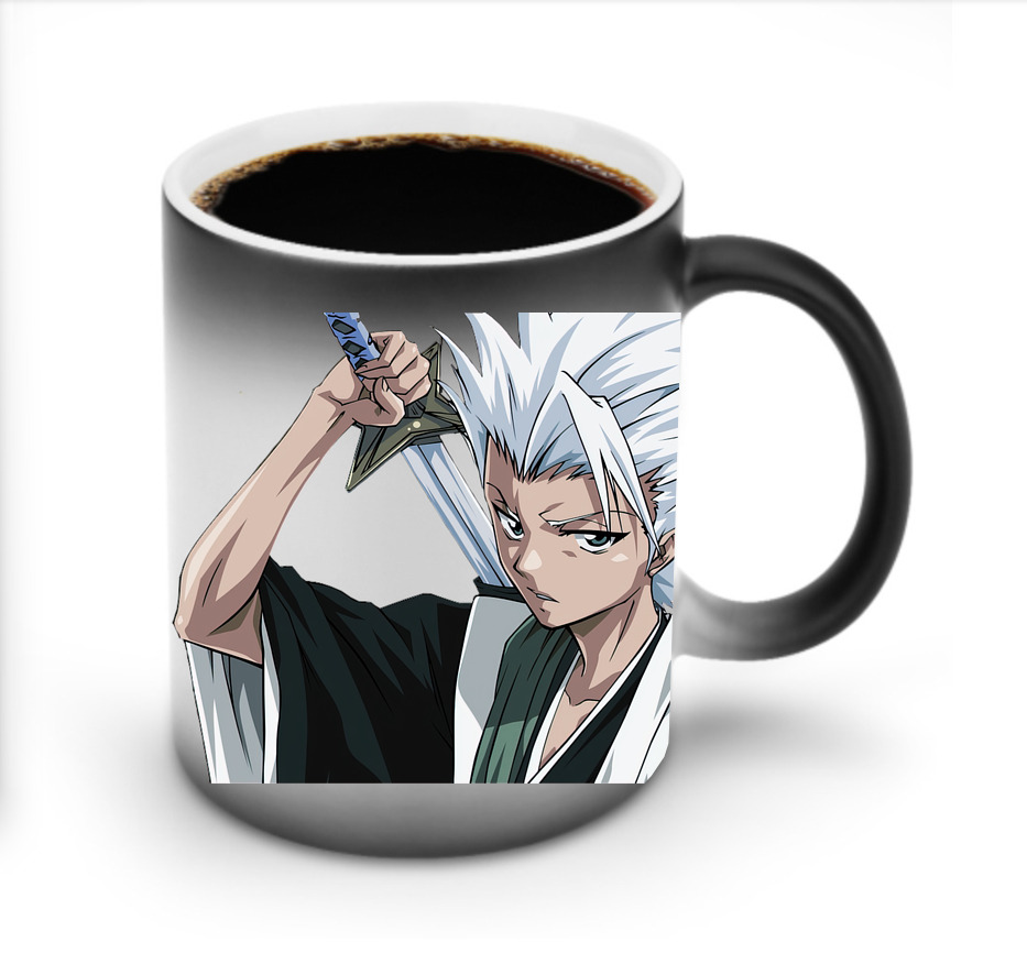 （画像用） ブリーチ 日番谷冬獅郎（ひつがや とうしろう） BLEACH Hitsugaya Toushirou 温度変色マグカップ