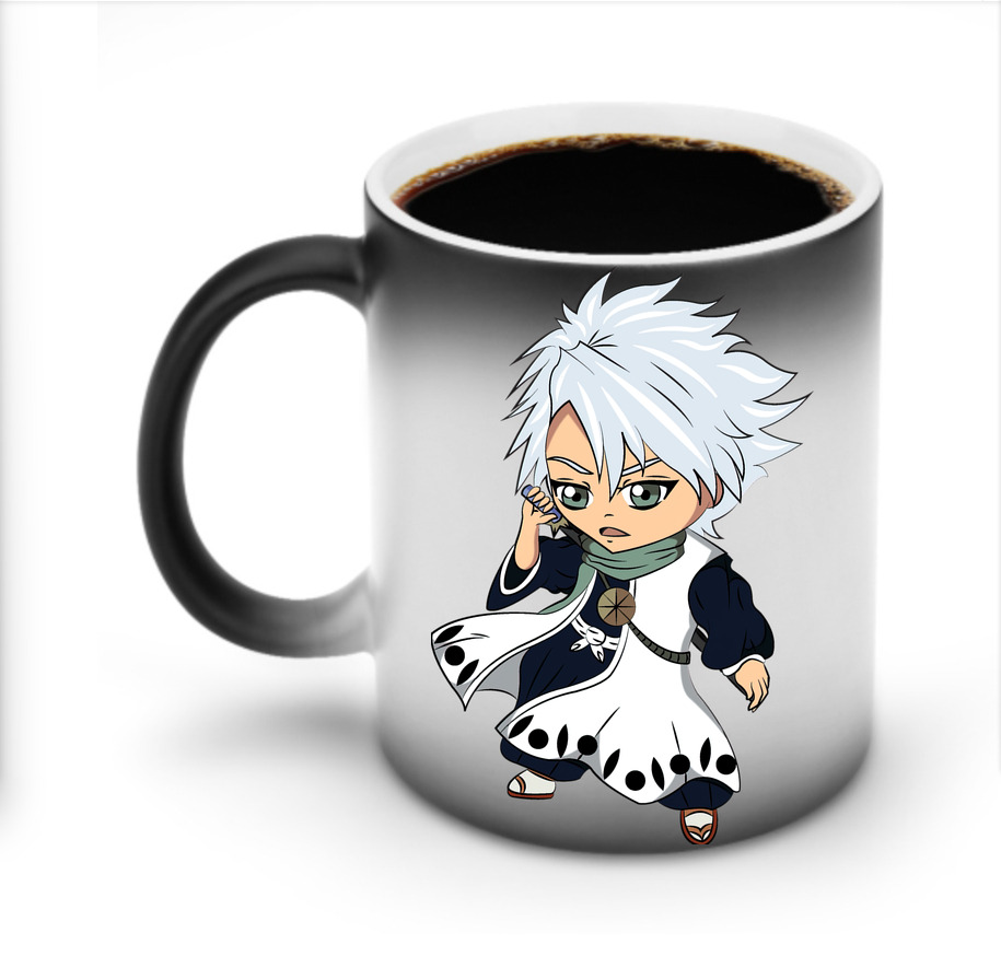 （画像用） ブリーチ 日番谷冬獅郎（ひつがや とうしろう） BLEACH Hitsugaya Toushirou 温度変色マグカップ