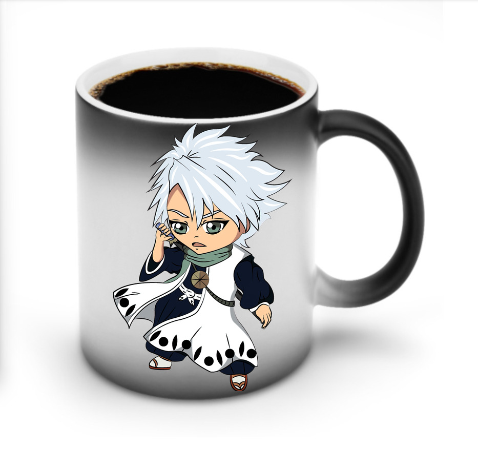 （画像用） ブリーチ 日番谷冬獅郎（ひつがや とうしろう） BLEACH Hitsugaya Toushirou 温度変色マグカップ