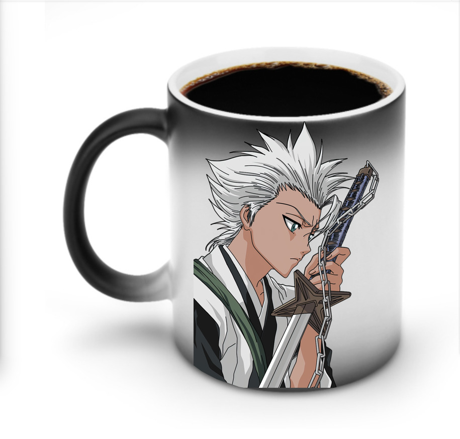 （画像用） ブリーチ 日番谷冬獅郎（ひつがや とうしろう） BLEACH Hitsugaya Toushirou 温度変色マグカップ