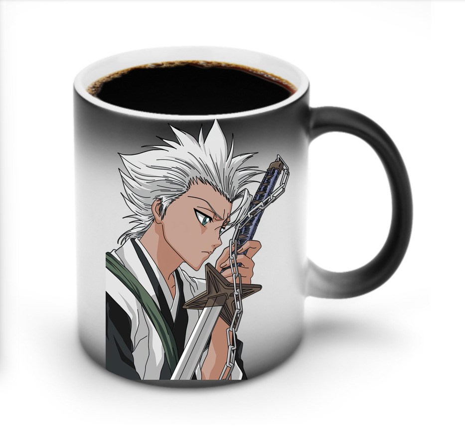 （画像用） ブリーチ 日番谷冬獅郎（ひつがや とうしろう） BLEACH Hitsugaya Toushirou 温度変色マグカップ