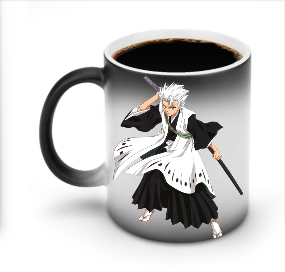 （画像用） ブリーチ 日番谷冬獅郎（ひつがや とうしろう） BLEACH Hitsugaya Toushirou 温度変色マグカップ