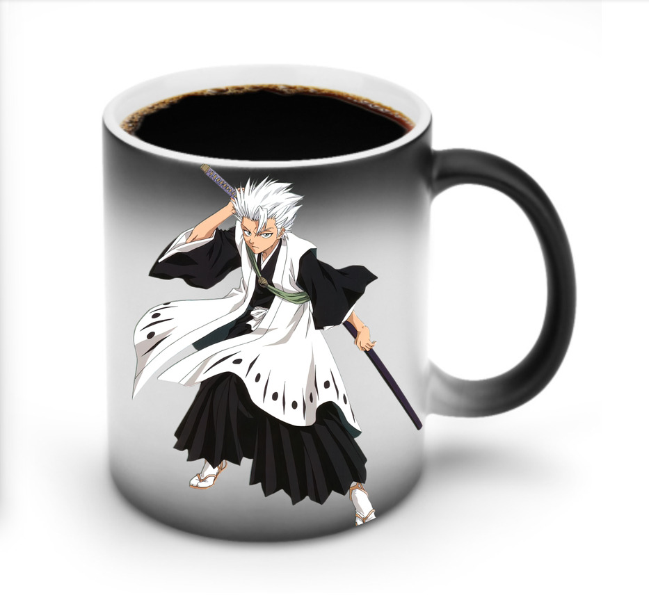 （画像用） ブリーチ 日番谷冬獅郎（ひつがや とうしろう） BLEACH Hitsugaya Toushirou 温度変色マグカップ