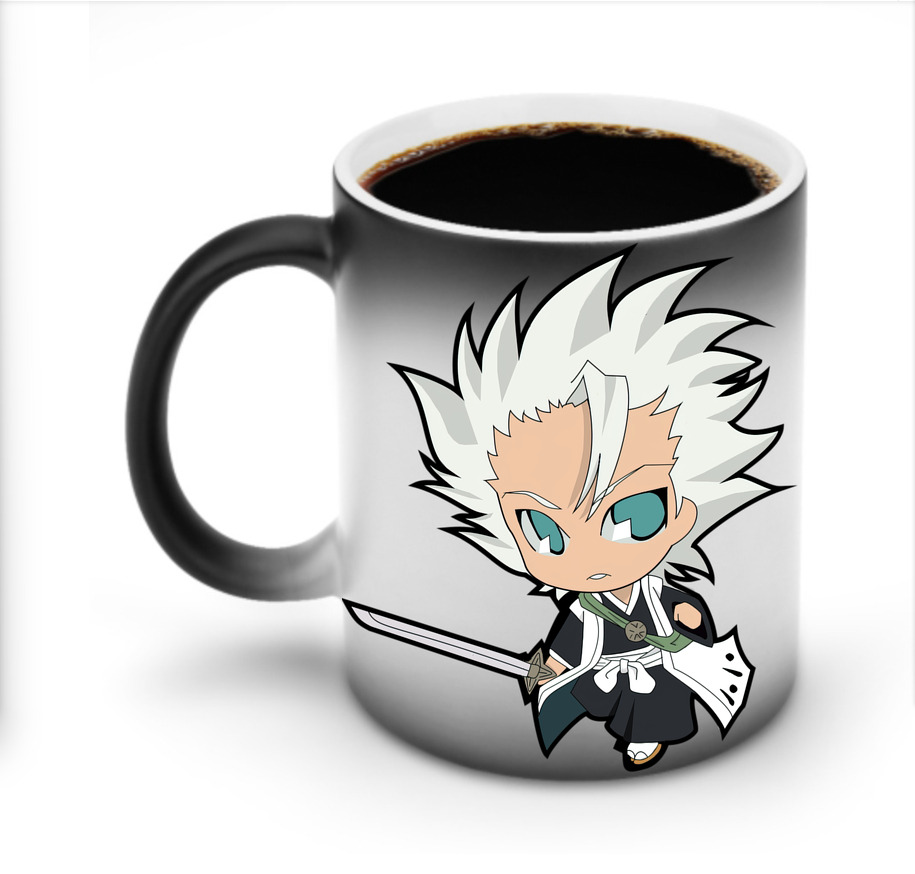 （画像用） ブリーチ 日番谷冬獅郎（ひつがや とうしろう） BLEACH Hitsugaya Toushirou 温度変色マグカップ