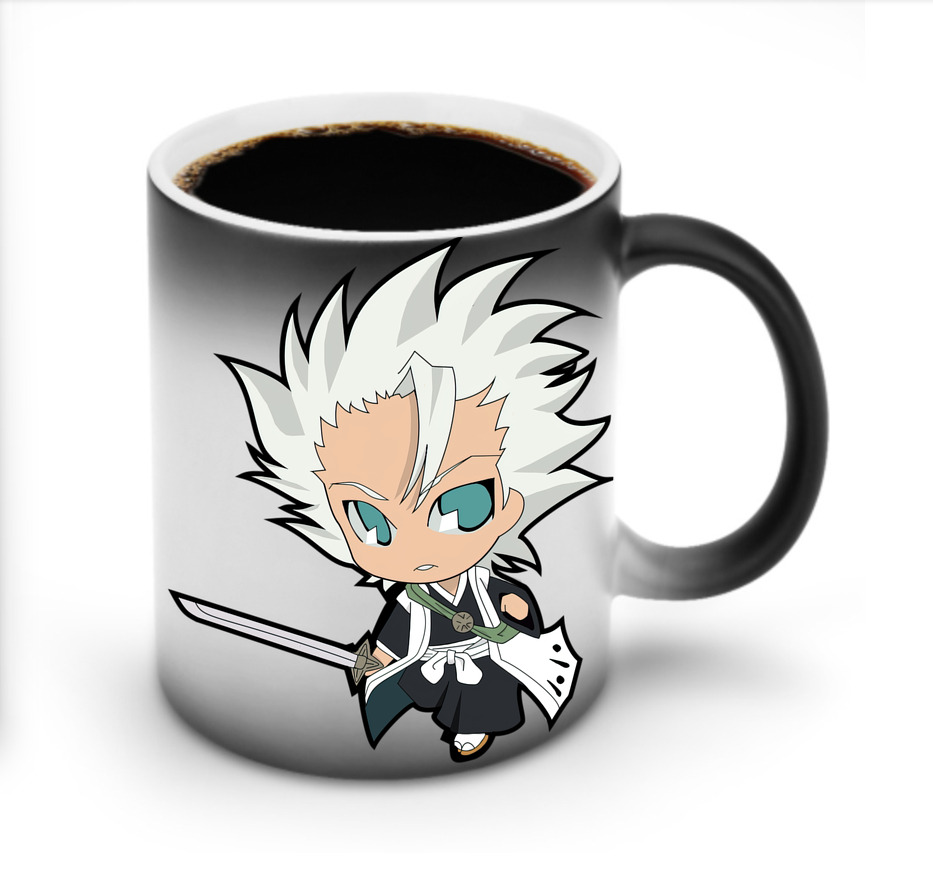 （画像用） ブリーチ 日番谷冬獅郎（ひつがや とうしろう） BLEACH Hitsugaya Toushirou 温度変色マグカップ
