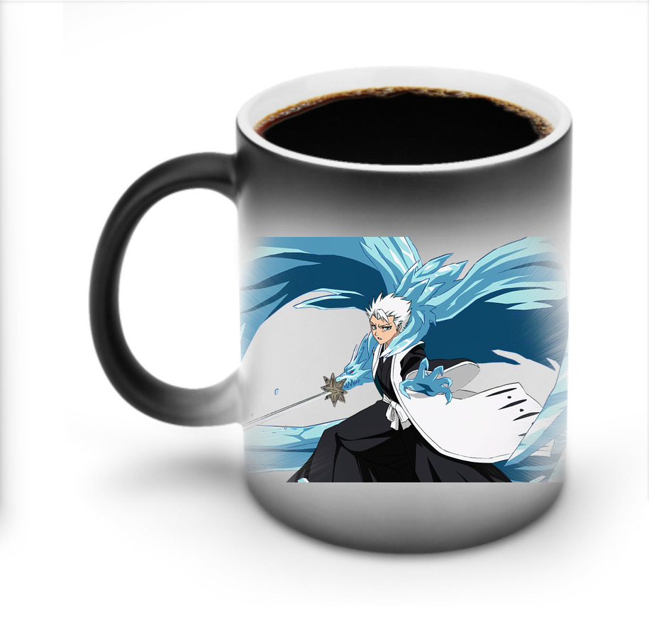 （画像用） ブリーチ 日番谷冬獅郎（ひつがや とうしろう） BLEACH Hitsugaya Toushirou 温度変色マグカップ
