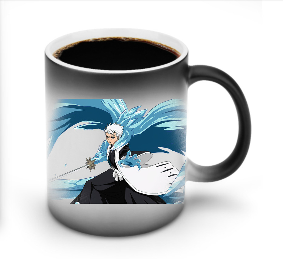 （画像用） ブリーチ 日番谷冬獅郎（ひつがや とうしろう） BLEACH Hitsugaya Toushirou 温度変色マグカップ