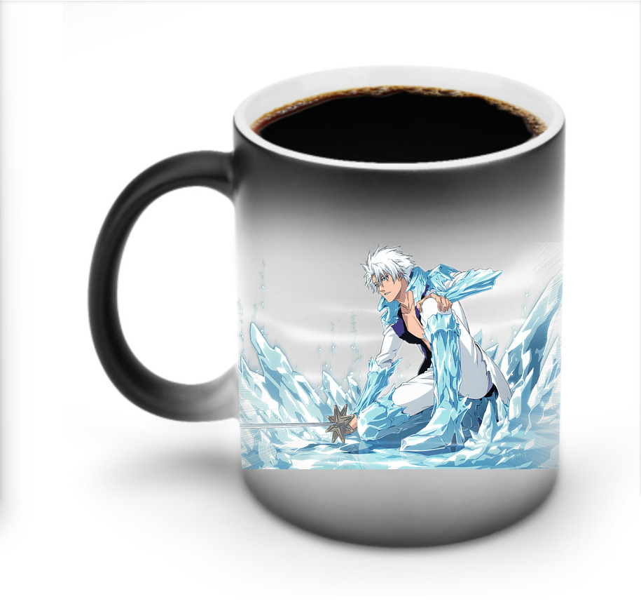 （画像用） ブリーチ 日番谷冬獅郎（ひつがや とうしろう） BLEACH Hitsugaya Toushirou 温度変色マグカップ