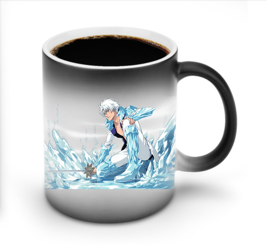 （画像用） ブリーチ 日番谷冬獅郎（ひつがや とうしろう） BLEACH Hitsugaya Toushirou 温度変色マグカップ