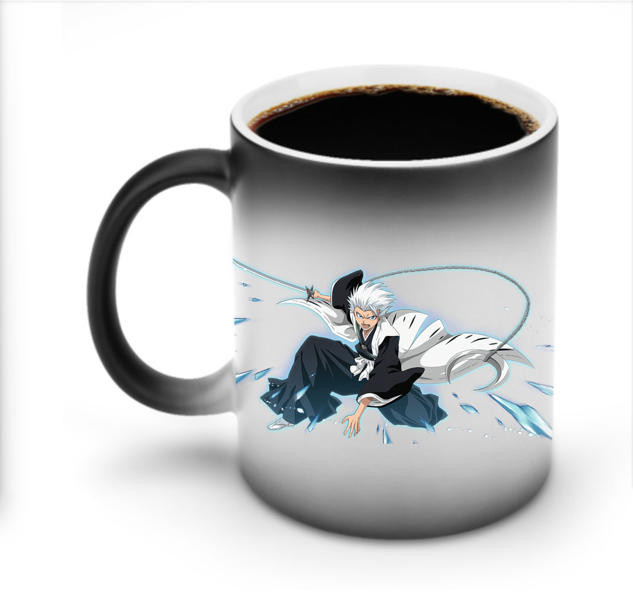 （画像用） ブリーチ 日番谷冬獅郎（ひつがや とうしろう） BLEACH Hitsugaya Toushirou 温度変色マグカップ