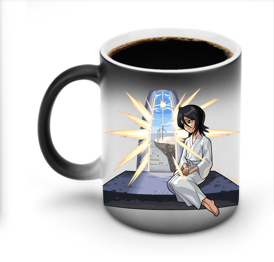 （画像用） ブリーチ 朽木ルキア BLEACH Kuchiki Rukia 温度変色マグカップ