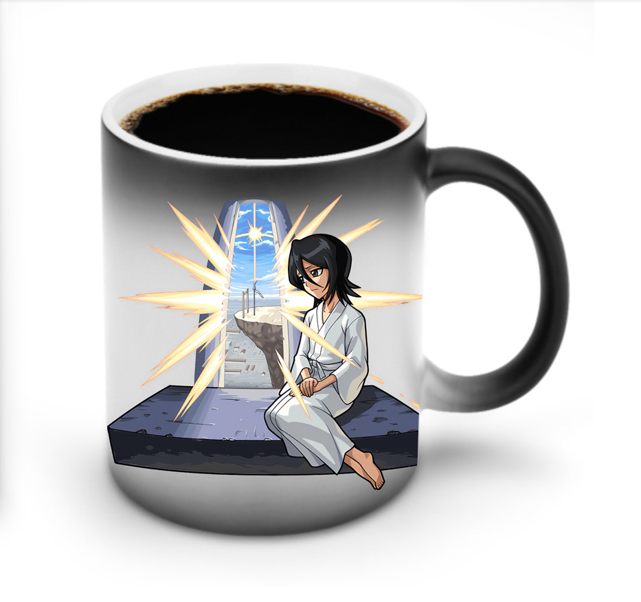 （画像用） ブリーチ 朽木ルキア BLEACH Kuchiki Rukia 温度変色マグカップ