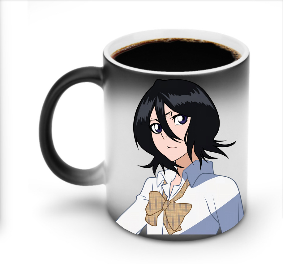 （画像用） ブリーチ 朽木ルキア BLEACH Kuchiki Rukia 温度変色マグカップ