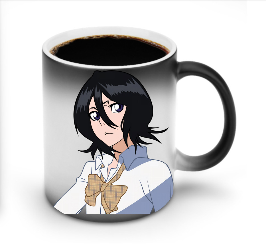 （画像用） ブリーチ 朽木ルキア BLEACH Kuchiki Rukia 温度変色マグカップ