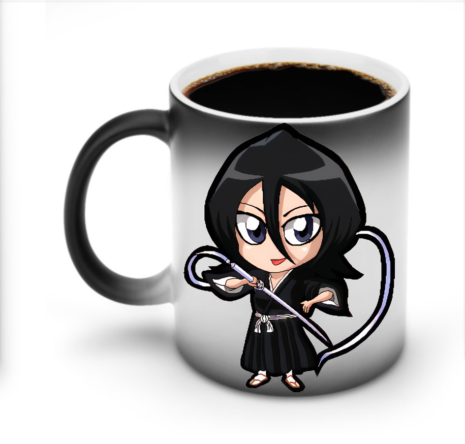 （画像用） ブリーチ 朽木ルキア BLEACH Kuchiki Rukia 温度変色マグカップ