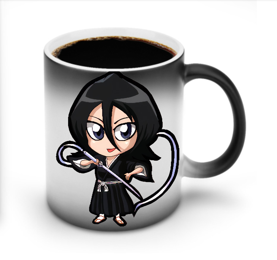 （画像用） ブリーチ 朽木ルキア BLEACH Kuchiki Rukia 温度変色マグカップ