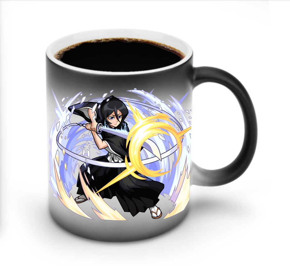 （画像用） ブリーチ 朽木ルキア BLEACH Kuchiki Rukia 温度変色マグカップ
