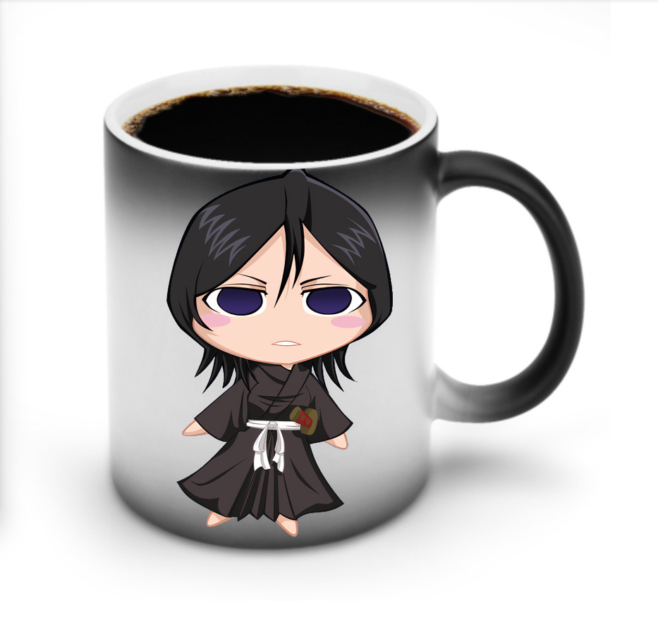 （画像用） ブリーチ 朽木ルキア BLEACH Kuchiki Rukia 温度変色マグカップ