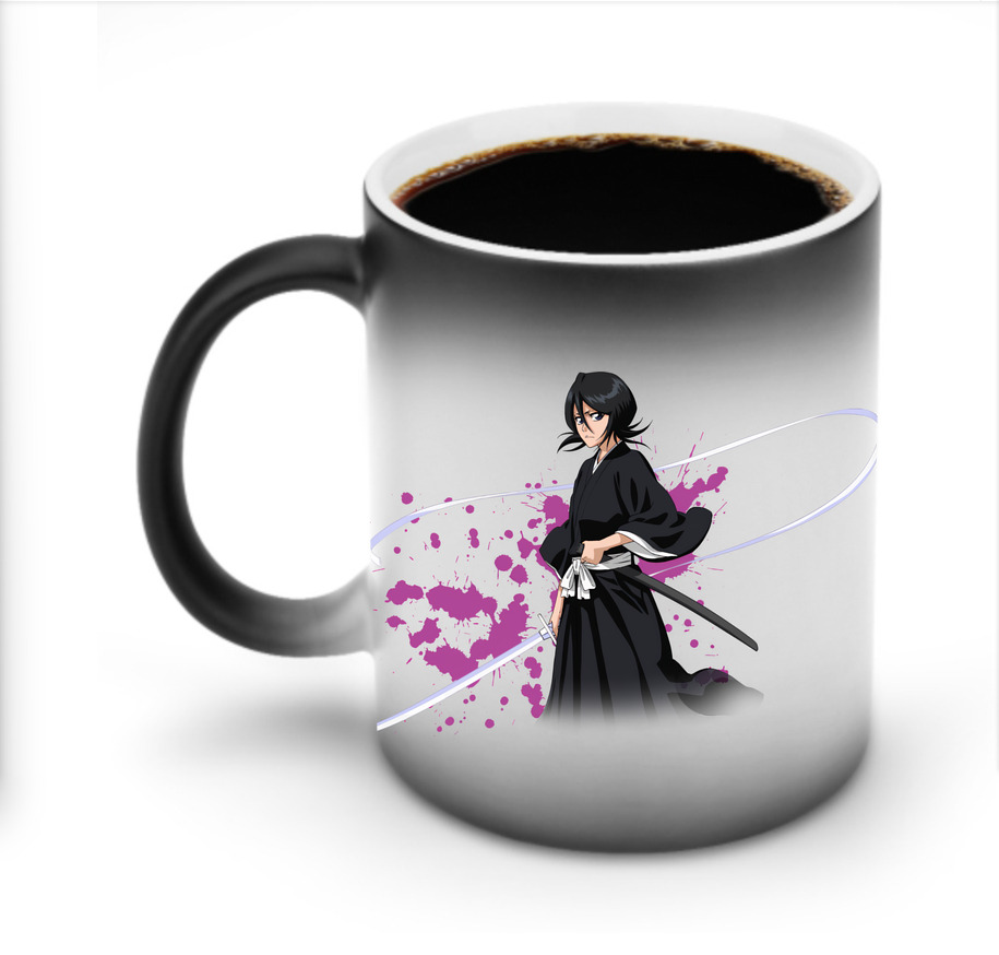 （画像用） ブリーチ 朽木ルキア BLEACH Kuchiki Rukia 温度変色マグカップ