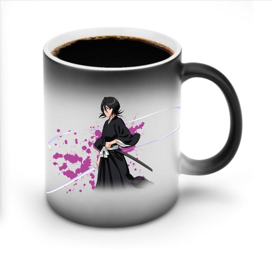 （画像用） ブリーチ 朽木ルキア BLEACH Kuchiki Rukia 温度変色マグカップ
