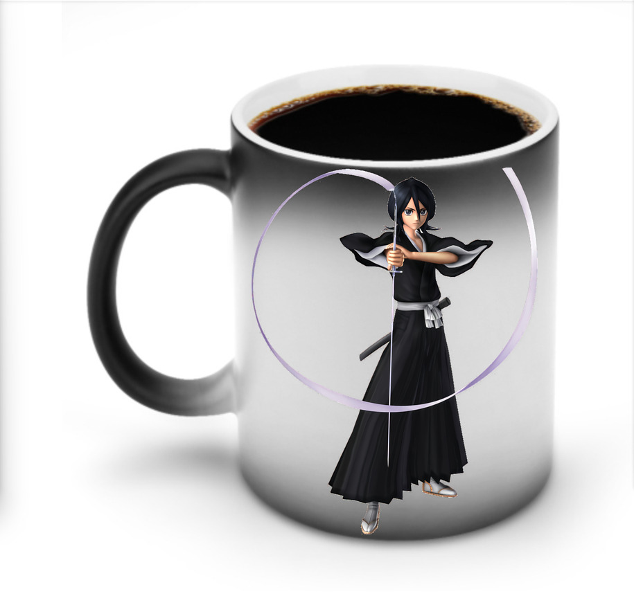 （画像用） ブリーチ 朽木ルキア BLEACH Kuchiki Rukia 温度変色マグカップ
