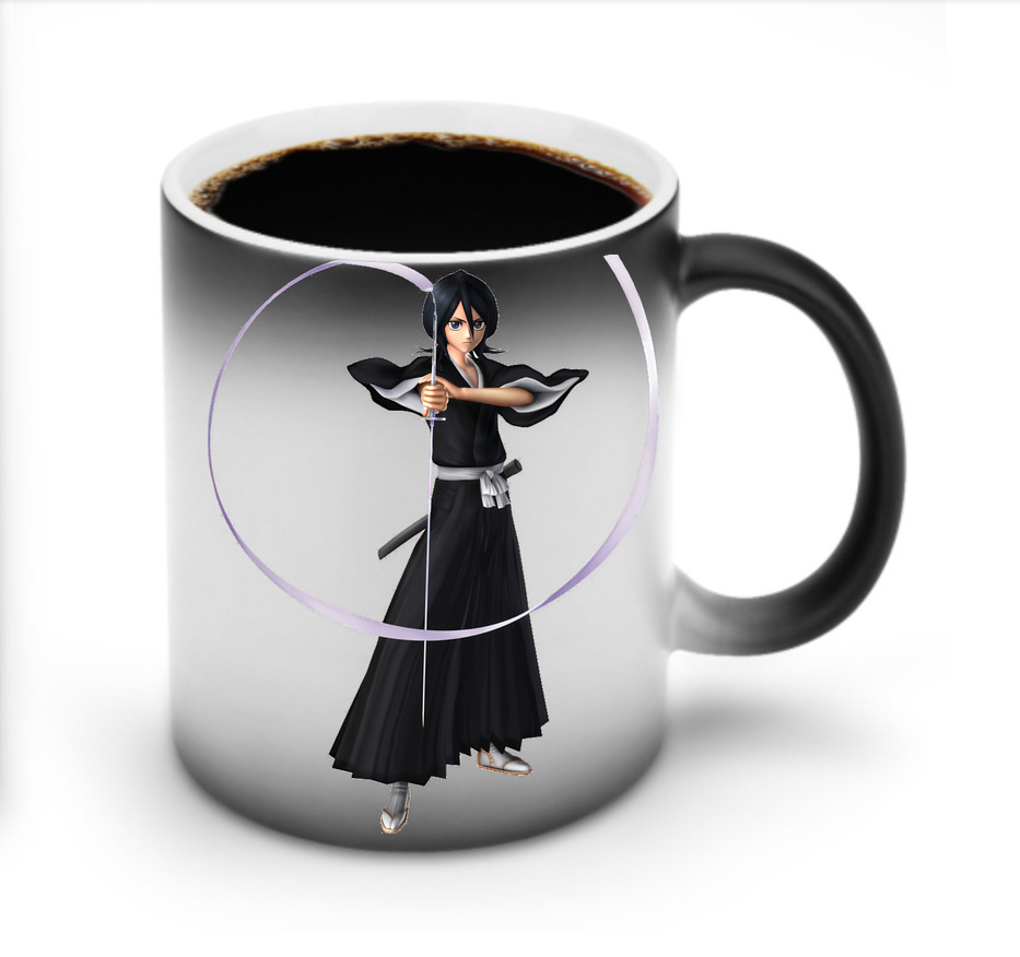 （画像用） ブリーチ 朽木ルキア BLEACH Kuchiki Rukia 温度変色マグカップ