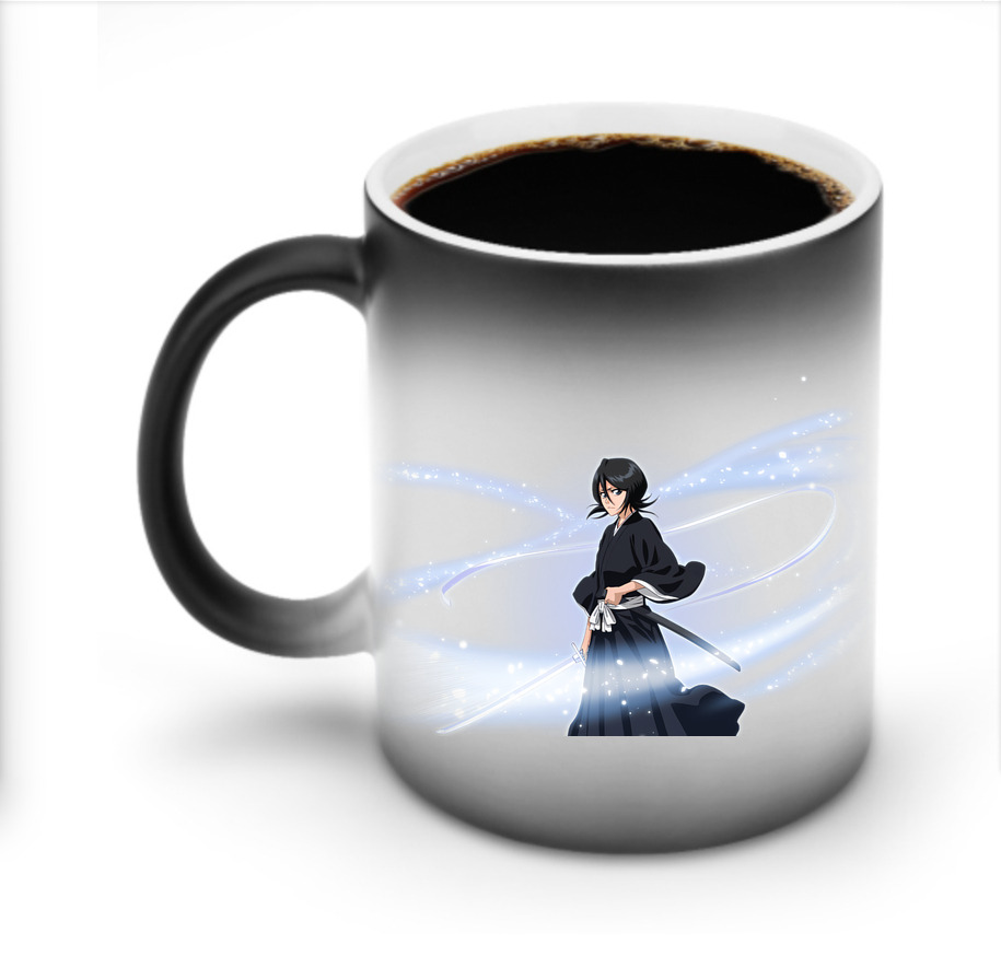 （画像用） ブリーチ 朽木ルキア BLEACH Kuchiki Rukia 温度変色マグカップ