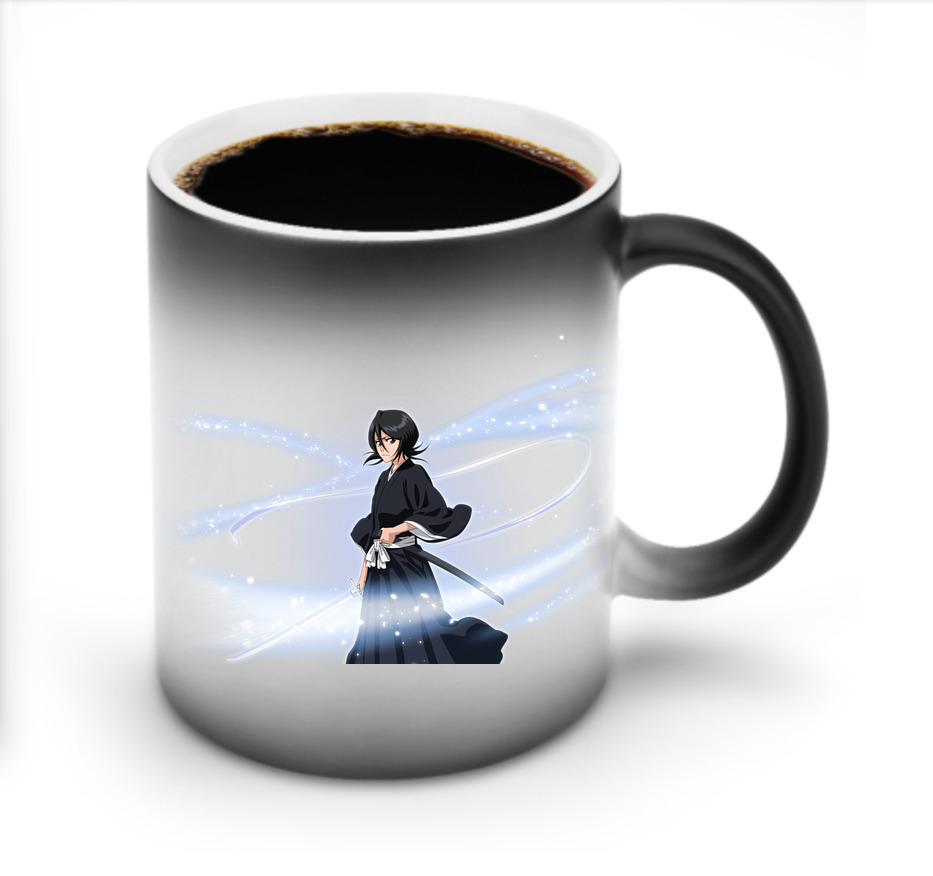 （画像用） ブリーチ 朽木ルキア BLEACH Kuchiki Rukia 温度変色マグカップ