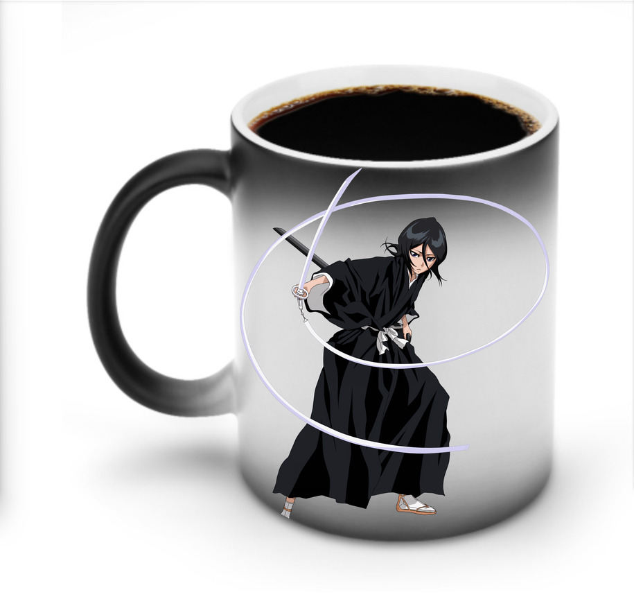 （画像用） ブリーチ 朽木ルキア BLEACH Kuchiki Rukia 温度変色マグカップ