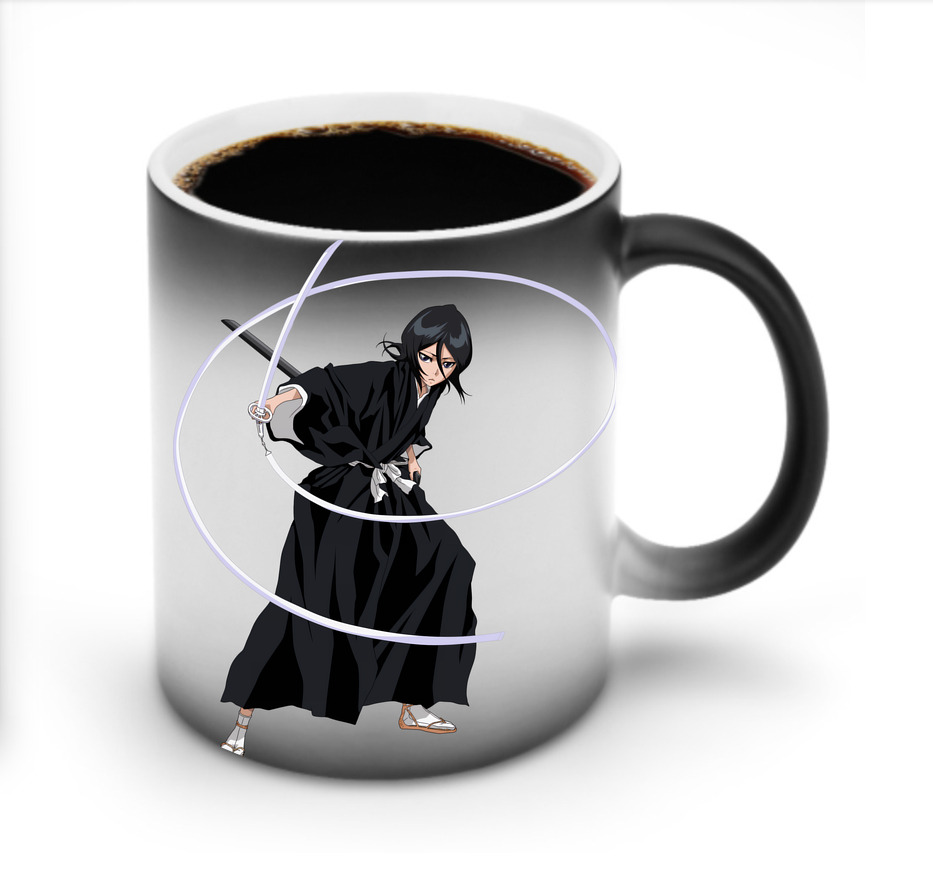 （画像用） ブリーチ 朽木ルキア BLEACH Kuchiki Rukia 温度変色マグカップ