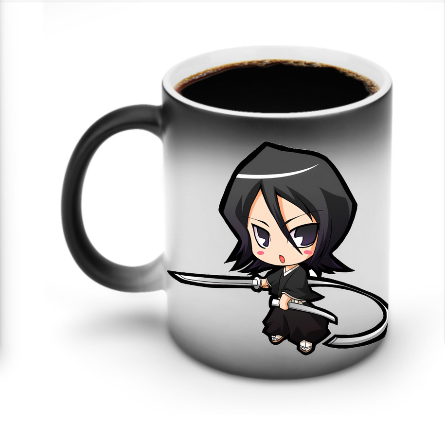 （画像用） ブリーチ 朽木ルキア BLEACH Kuchiki Rukia 温度変色マグカップ
