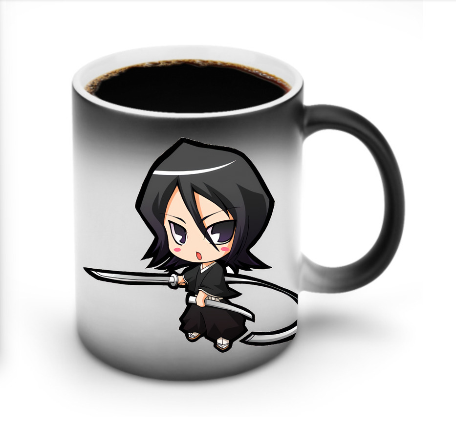 （画像用） ブリーチ 朽木ルキア BLEACH Kuchiki Rukia 温度変色マグカップ