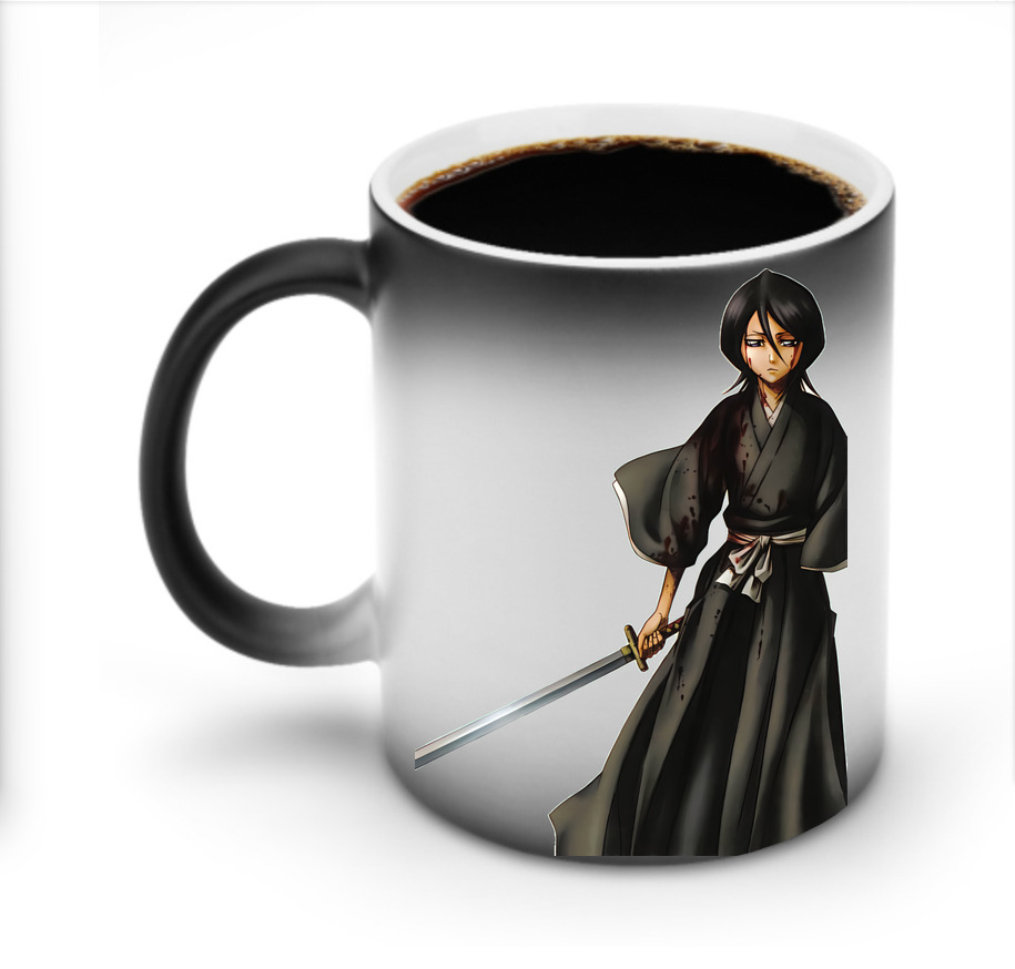 （画像用） ブリーチ 朽木ルキア BLEACH Kuchiki Rukia 温度変色マグカップ