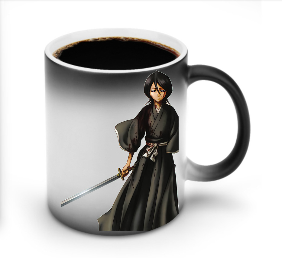 （画像用） ブリーチ 朽木ルキア BLEACH Kuchiki Rukia 温度変色マグカップ