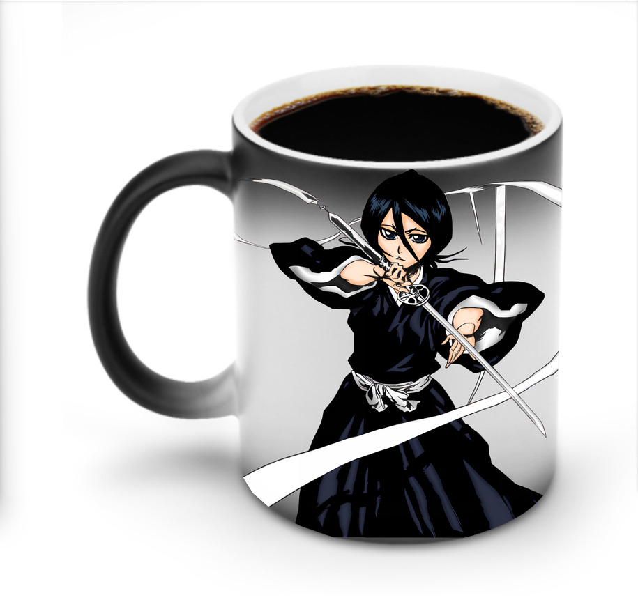 （画像用） ブリーチ 朽木ルキア BLEACH Kuchiki Rukia 温度変色マグカップ