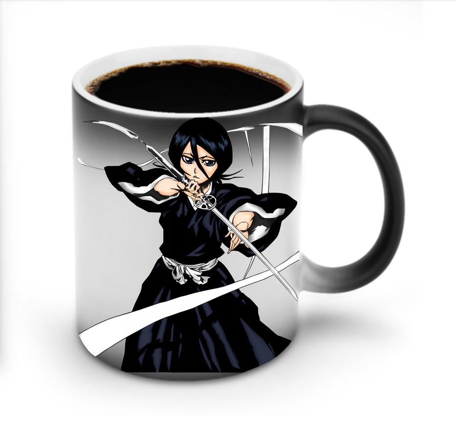 （画像用） ブリーチ 朽木ルキア BLEACH Kuchiki Rukia 温度変色マグカップ