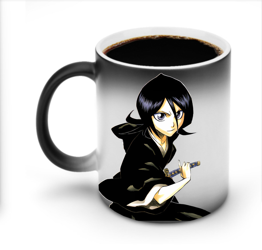 （画像用） ブリーチ 朽木ルキア BLEACH Kuchiki Rukia 温度変色マグカップ
