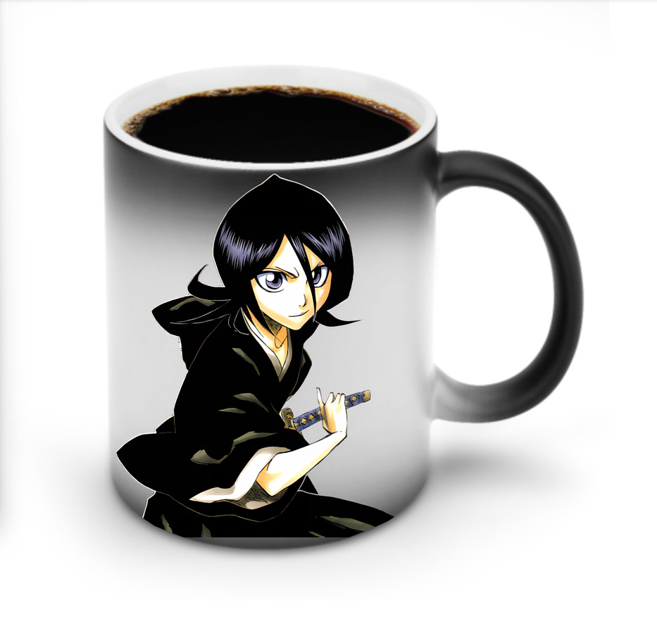 （画像用） ブリーチ 朽木ルキア BLEACH Kuchiki Rukia 温度変色マグカップ